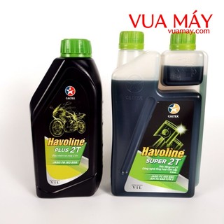 Dầu động cơ 2 thì caltex havoline plus 2t, super 2t