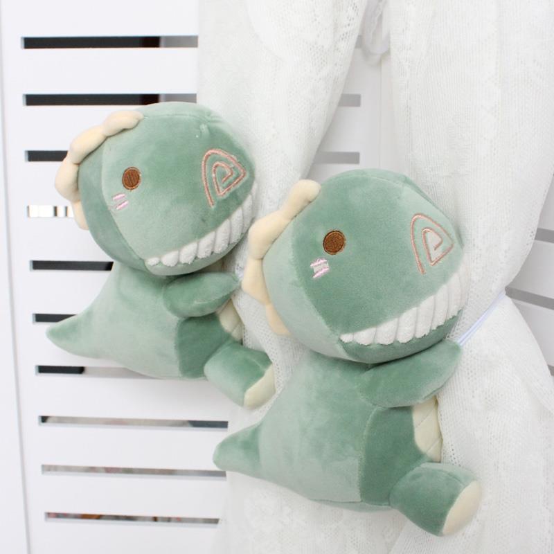 Daily premium# cute dinosaur curtain strap plush cute curtain accessories strap European creative curtain buckle elastic band A4611.12Li