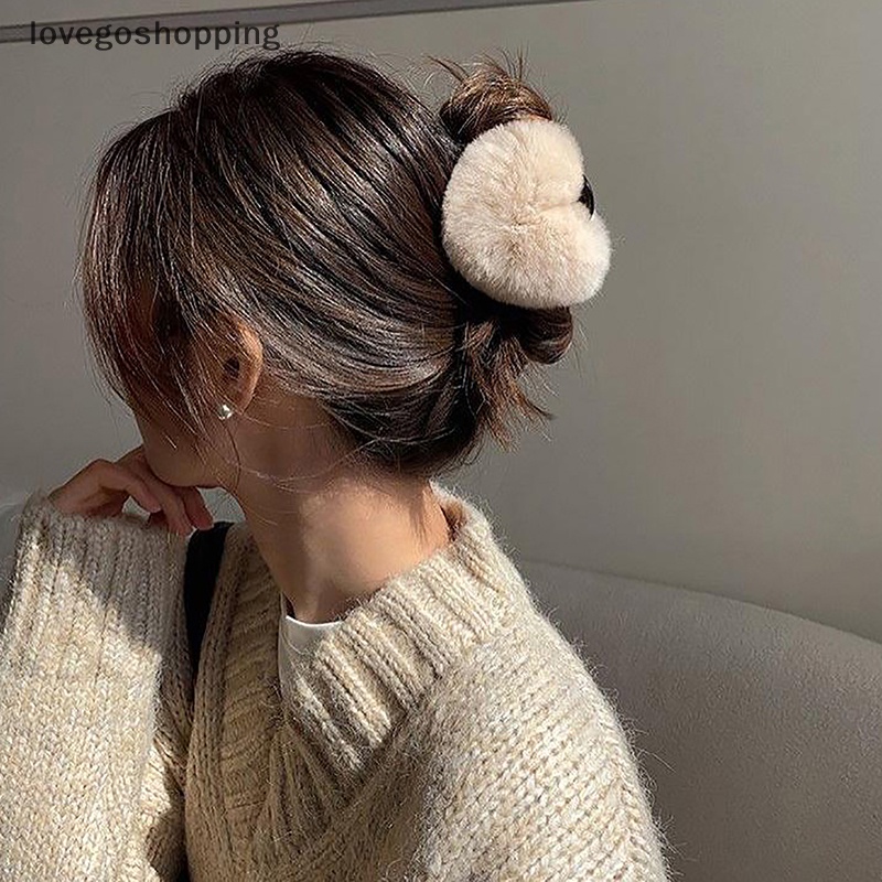 Kẹp Tóc Hình Trái Tim / Cá Mập Cỡ Lớn Đơn Giản Thời Trang Thu Đông vn