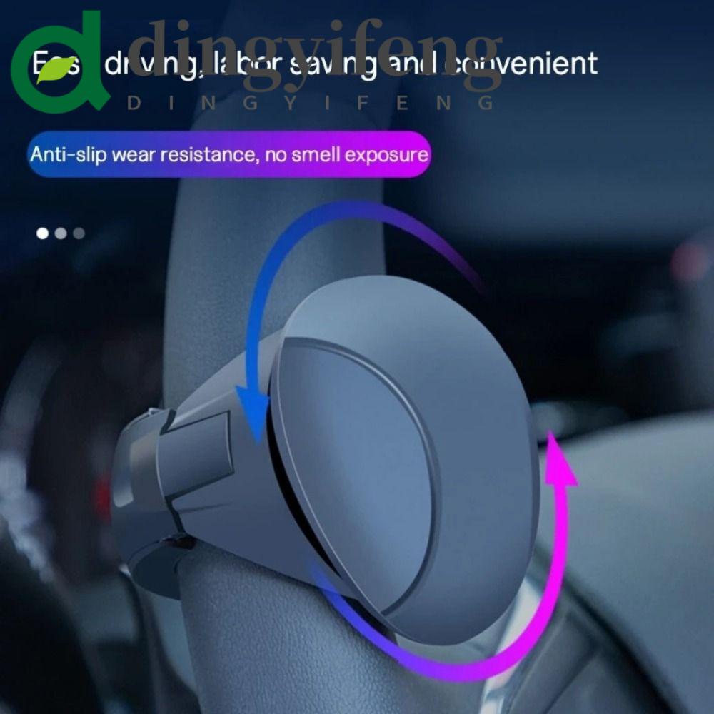 Dingyifeng Núm Xoay 360 Độ Bằng Silicon Chất Lượng Cao Cho Vô Lăng Xe Hơi