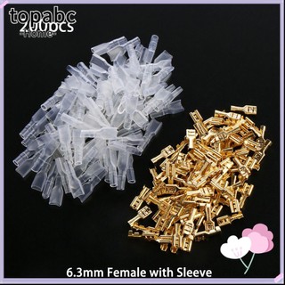 Set 200 Đầu Nối Dây Cáp Cách Điện Gồm 200 Cái Mới