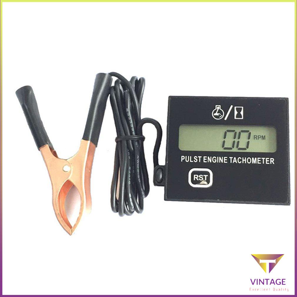 Chainsaw High Tachometer Gasoline Engine Digital Inductive Pulse Speedometer [A/4]