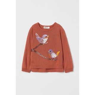Áo len H&M sequin xuất xịn cho bé