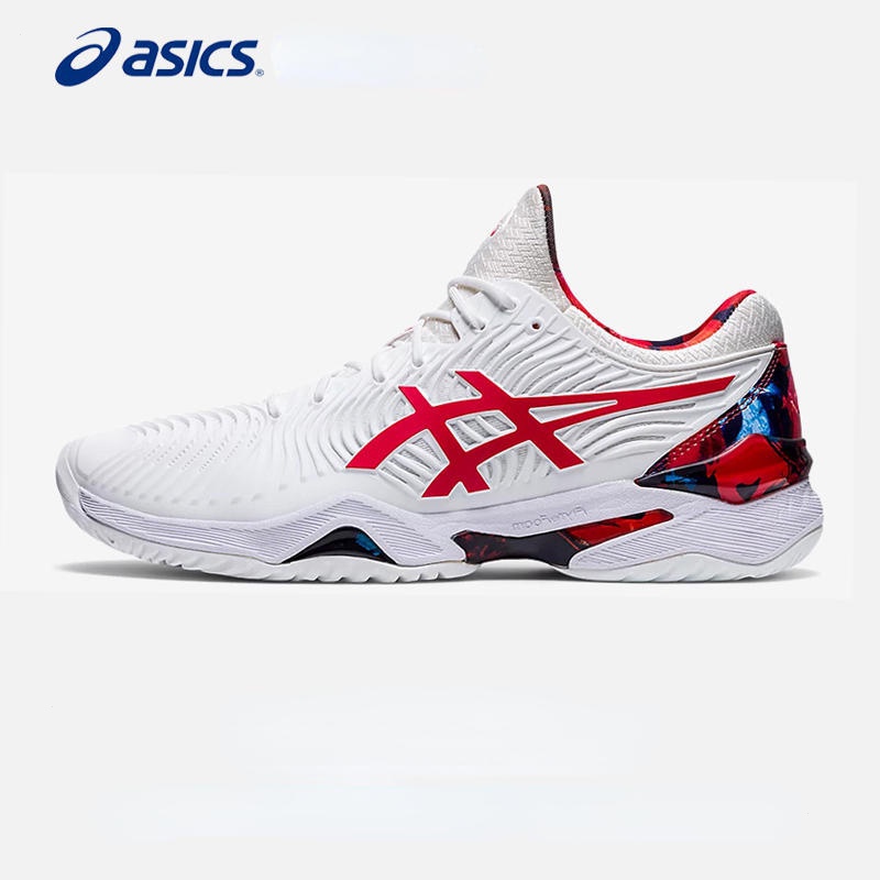 Giày nam ASICS 2023 ASICS Giày Tennis COURT FF 2 CHƠI L.E. Chống mài mòn thoáng khí 1041a083-102 Chuyên nghiệp