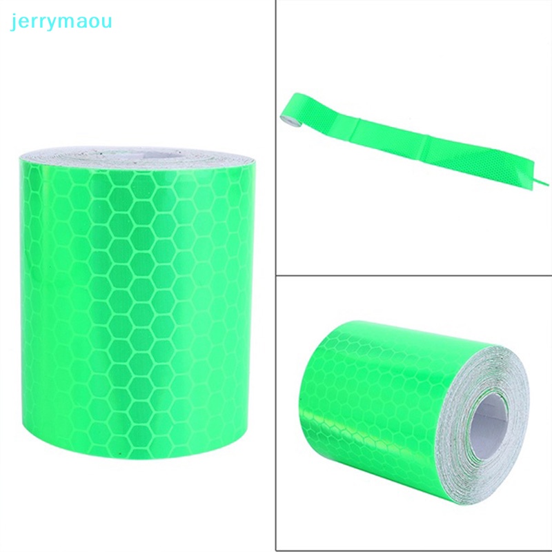 Cuộn Băng Keo Phản Quang Tự Dính 1m * 5cm Cảnh Báo An Toàn Cho Xe Hơi / Xe Tải