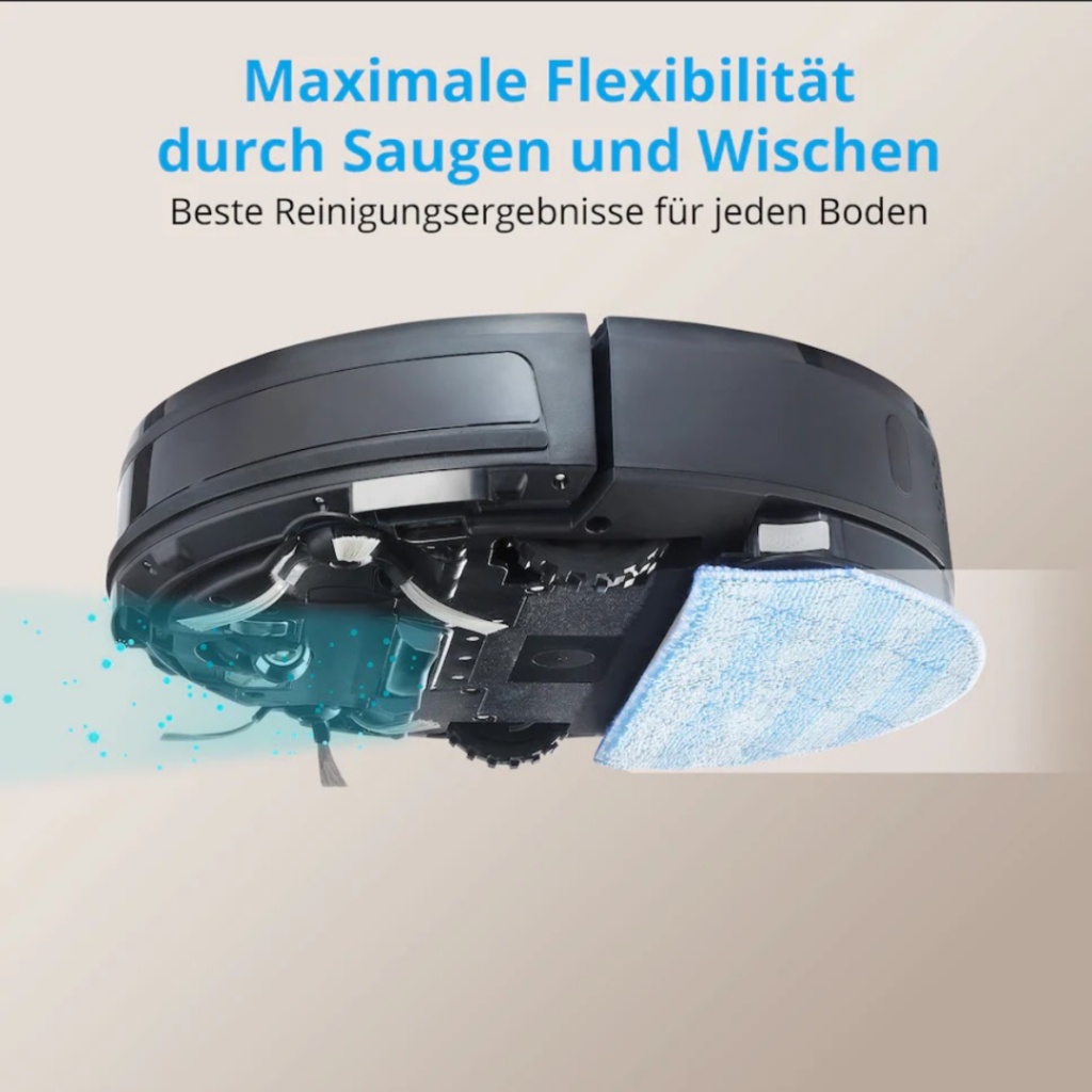 Robot hút bụi lau nhà Medion S05 SW Germany model 2023 - HANGDUC88