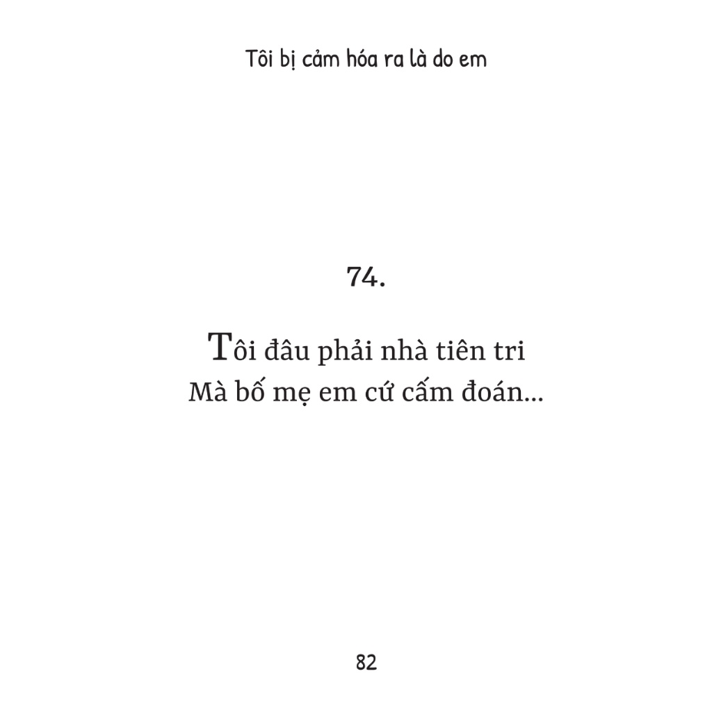 Sách Tôi Bị Cảm Hóa Ra Là Do Em