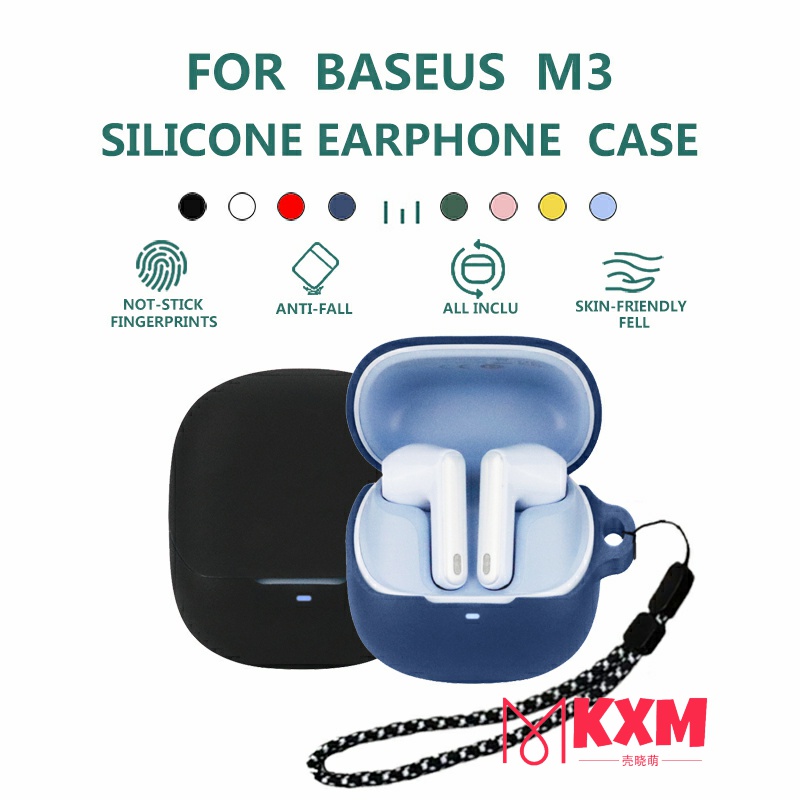 BF01 Baseus M3 CASE/ M2/ M1/ M2S CASE Dustproof Silicone Protective Case For Baseus  M3 / M2/ M1/ M2