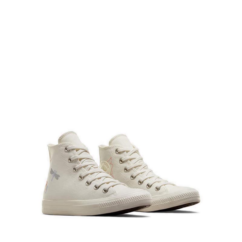 Giày Thể  Thao Converse CTAS Hi Women's - Egret/Egret/Pale Amethyst