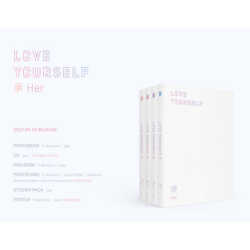BTS - LOVE YOURSELF Her