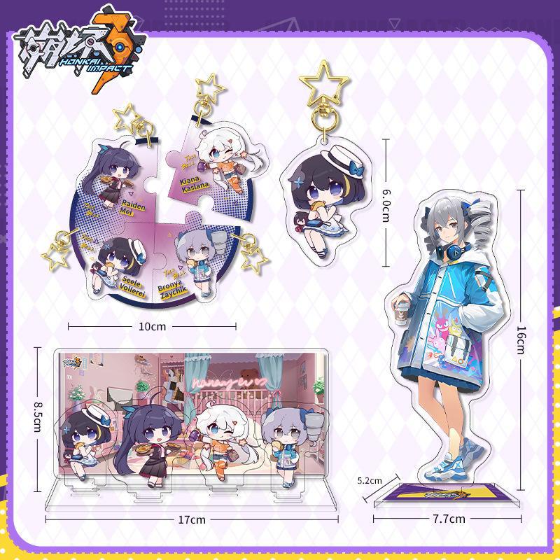 Mô Hình Nhân Vật honkai 3rd tacobell Hoạt Hình honkai mei kiana kaslana