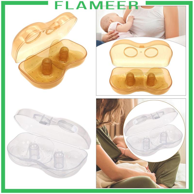 Set 2 Miếng Dán Ngực Có Thể Tái Sử Dụng Tiện Lợi Cho Mẹ Và Bé