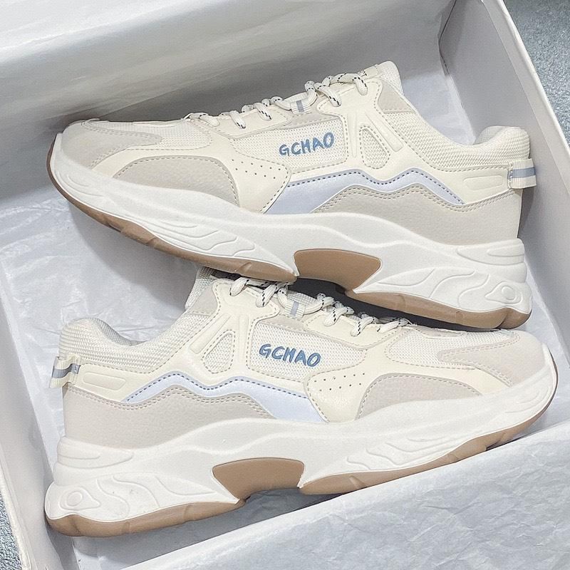 Giày Thể Thao Phối Lưới Thoáng Khí Thời Trang Mùa Hè Cho Nam MÃ- AD059