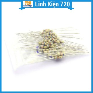 Trở vạch 1/4W 5% 1K2 → 10K (gói 50 con)