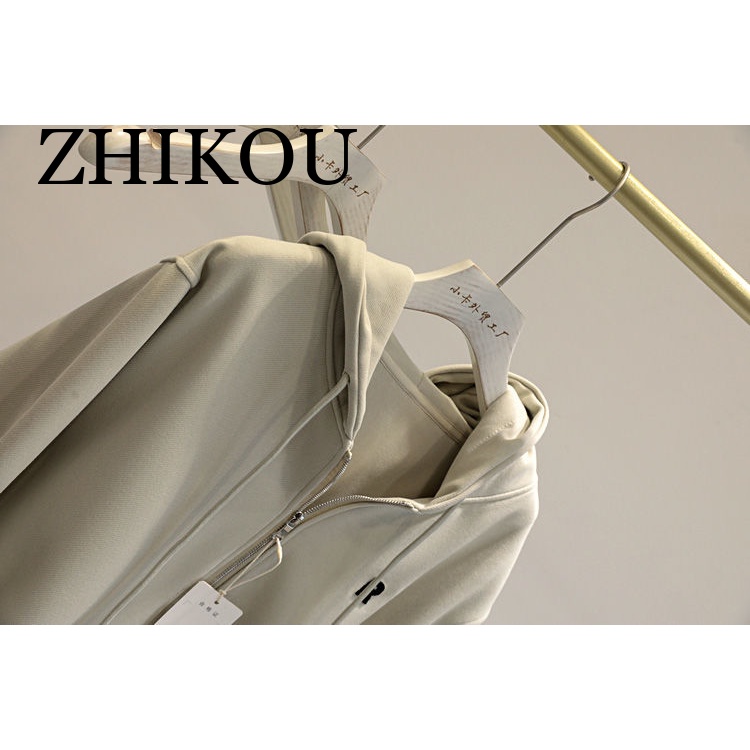 ZHIKOU Áo Khoác hoodie áo khoác nữ zip hoodie unique Thông thường High-quality Popular WWY23936M4 48Z231130 | BigBuy360 - bigbuy360.vn