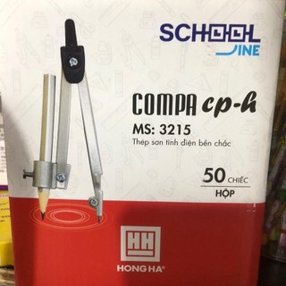 Compa bút chì gỗ học sinh CP Hồng Hà
