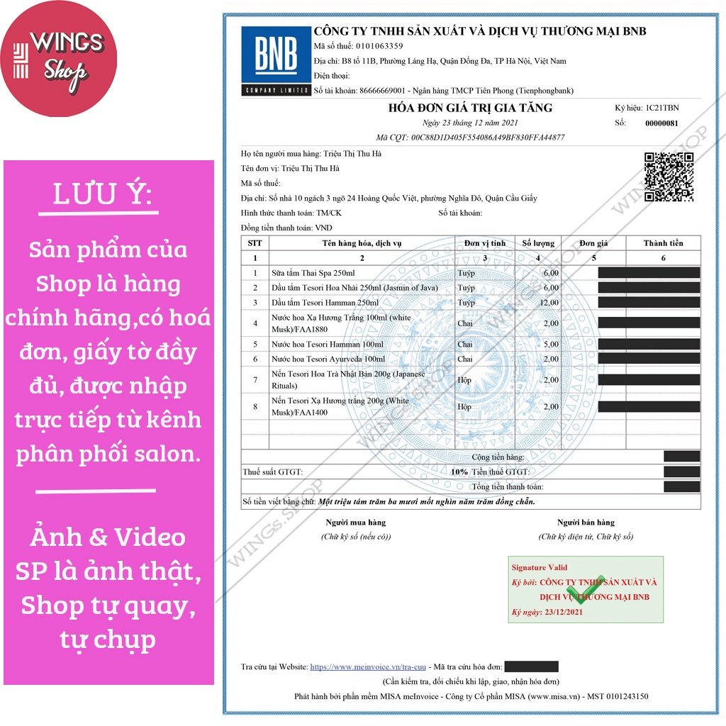 Kem Dưỡng Thể Trắng Da Tesori Hương Nước Hoa 300ml | Tesori D’Oriente Cao cấp Italia | Hàng Chính Hãng