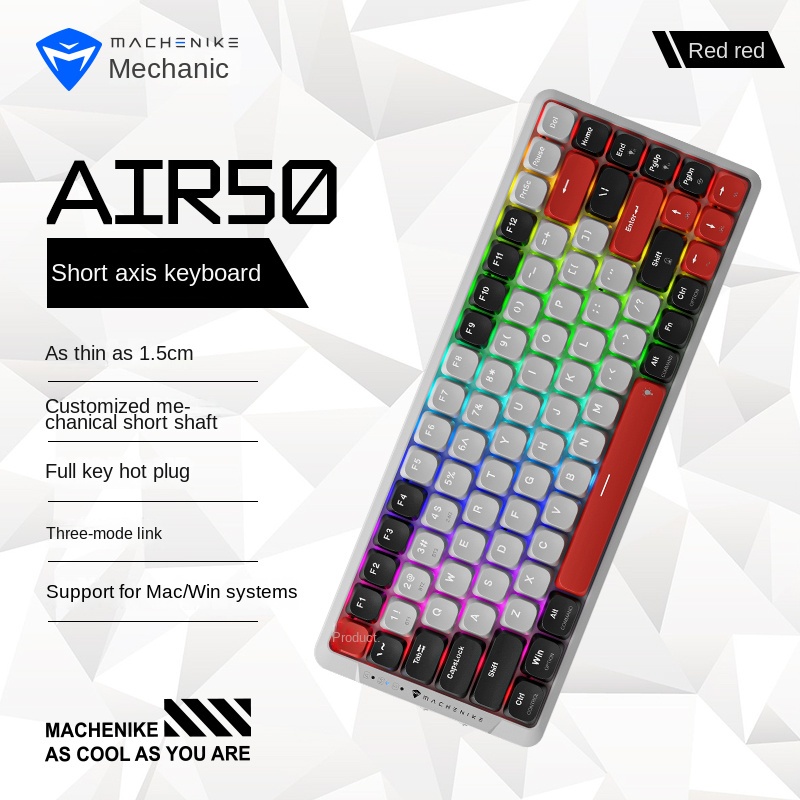 Machenike Air50 wired/wireless/Bluetooth 84 key Hot Plug keyboard