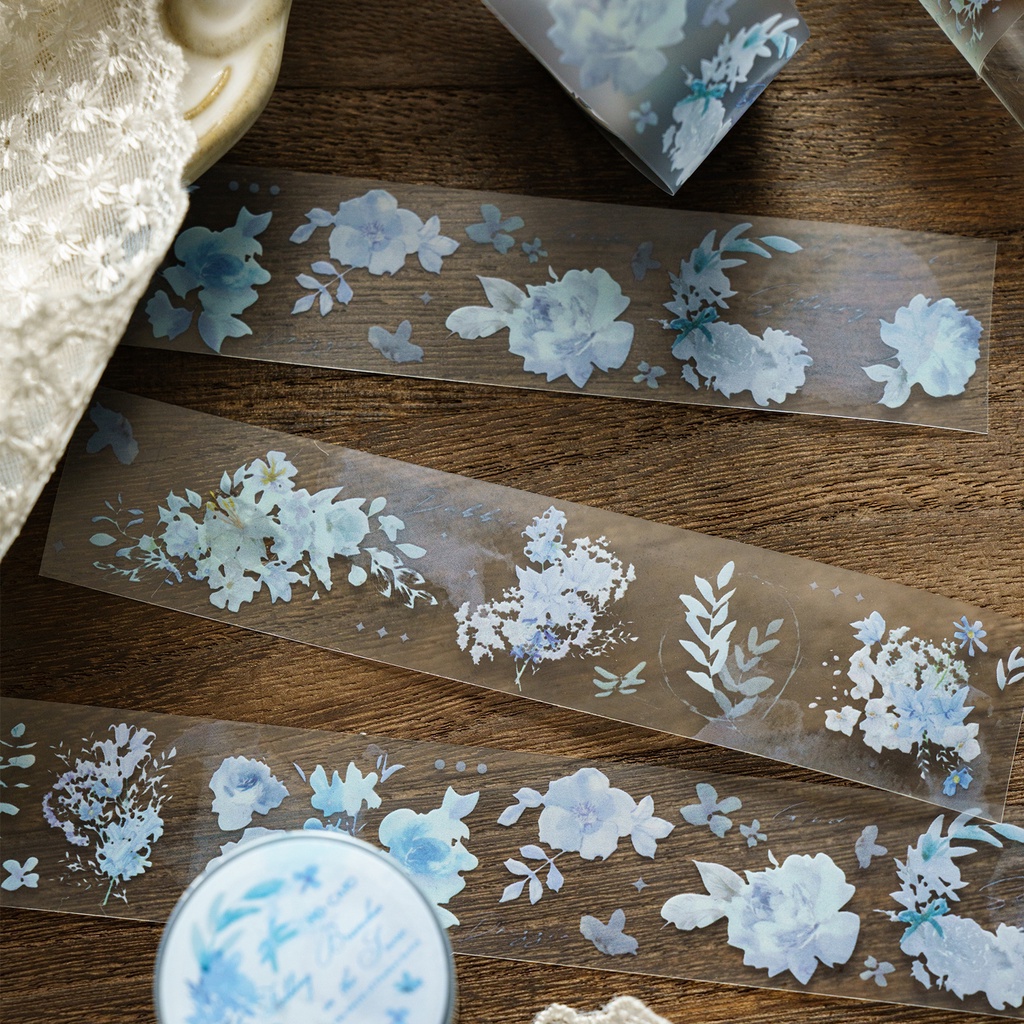 Enwei Cuộn Băng Dính pet washi 30mm * 2M  Hình Thú Cưng Trang Trí Sổ Lưu Niệm