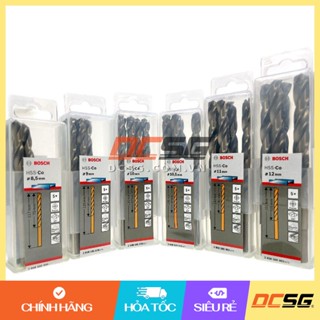 Mũi khoan thép, Inox HSS-Co 6.5-12.0mm Bosch (chọn size)| DCSG