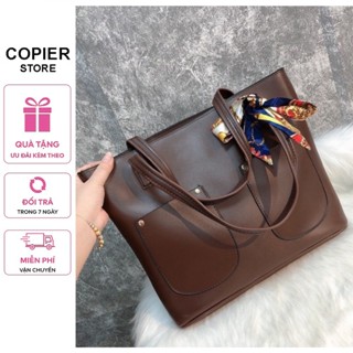 Túi xách nữ công sở da dầy sz38 đựng vừa laptop có ngăn đựng ví K07