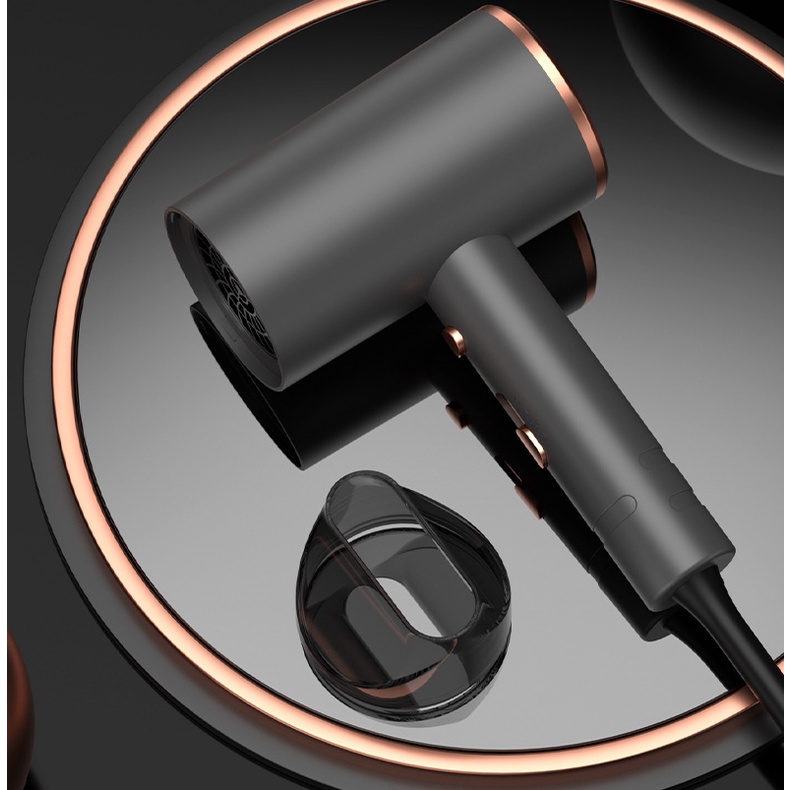 JIASHI Máy sấy tóc gia đình công suất cao máy sấy tóc không đục lỗ treo tường