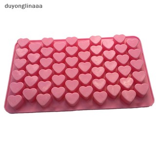 Khuôn Silicon Làm Đá / chocolate Hình Trái Tim 3d Mới