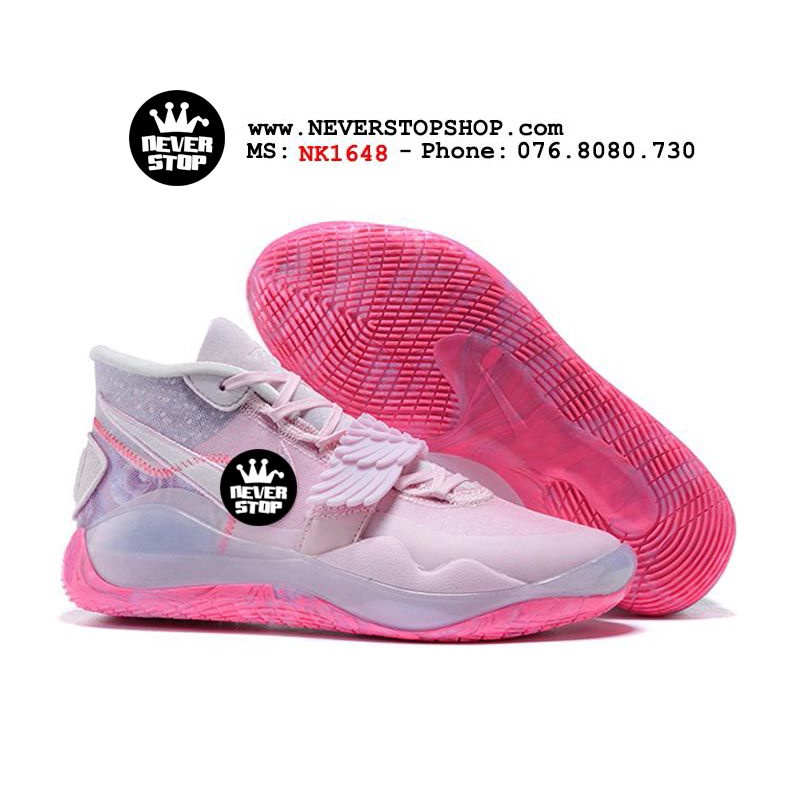 Giày bóng rổ KD 12 AUNT PEARL phiên bản có cánh đặc biệt, hàng chuẩn chi tiết đẹp | NeverStopShop.com