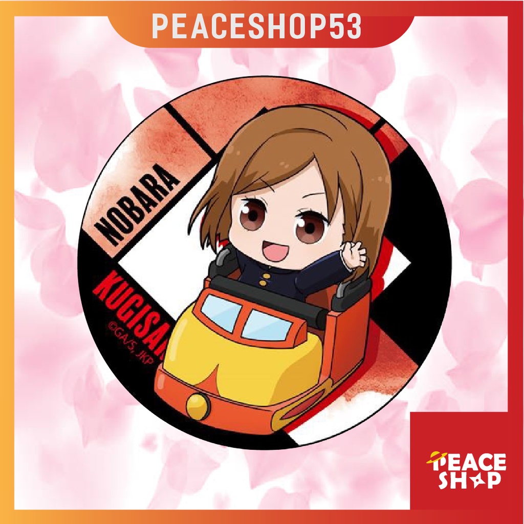 Huy hiệu Anime Jujutsu Kaisen Lấp Lánh Huy Hiệu Anime Chú Thuật Hồi Chiến Phụ Kiện Anime Manga Ver 1 HH05