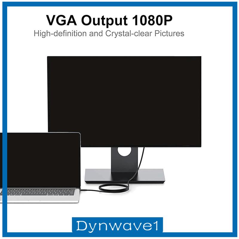 Dây Cáp Chuyển Đổi usb c Sang vga Dài 1.8m Dành Cho Máy Tính / laptop / Máy Tính Bảng