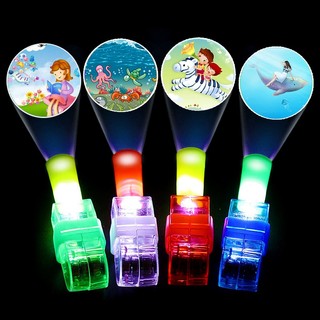 Tomj đèn chiếu ngón tay / vòng đèn led dạ quang cho trẻ em vn