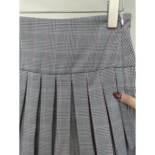 Chân váy caro xếp ly COCOBEBE