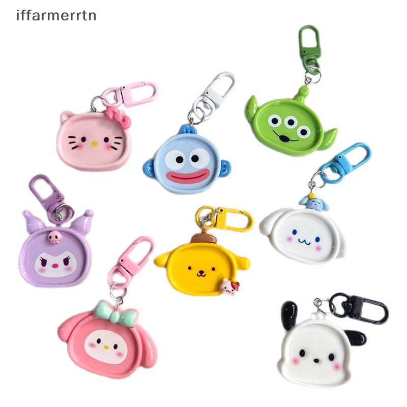 Iff kawaii sanrio Móc Khóa Hoạt Hình Quái Vật Đáng Yêu Bằng Nhựa resin Trang Trí Ba Lô Đi Học Quà Tặng