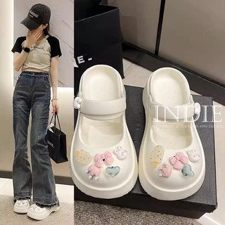 INDIE dép cross dép kiểu nữ đi chơi Chất lượng cao Đi biển Đàn hồi tốt Phong cách B21H0MJ 50Z231215