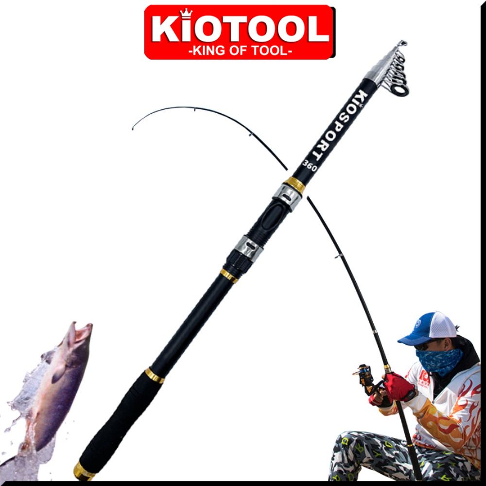 Cần câu cá kiosport kiotool 5 lớp gắn máy câu