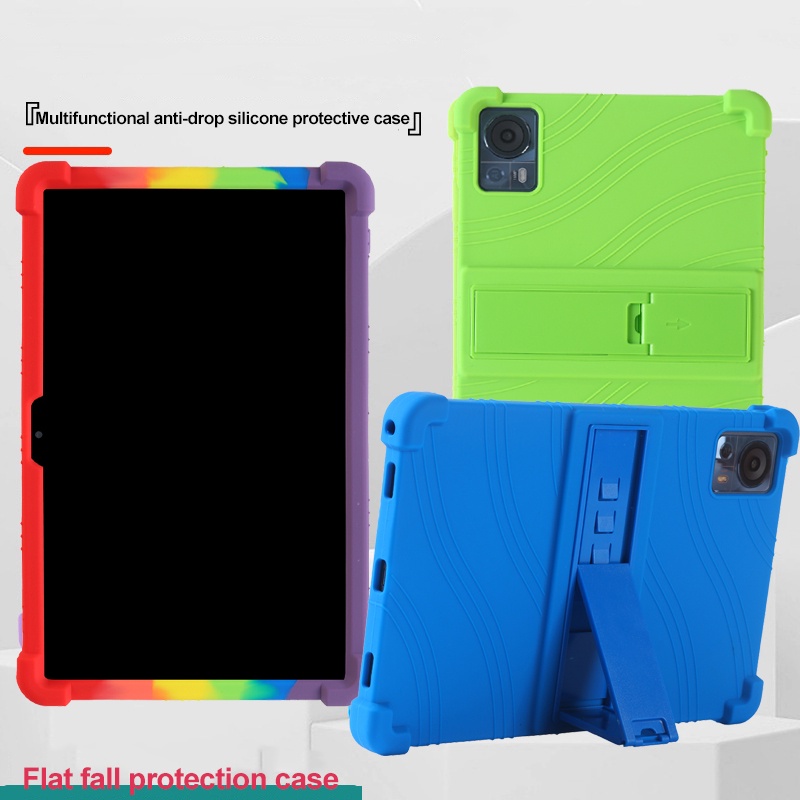 Dành Cho Máy Tính Bảng MyPhone MYT10 10.1 Inch Máy Tính Bảng Chống Sốc Túi Khí Silicon Mềm Có Thể Đi