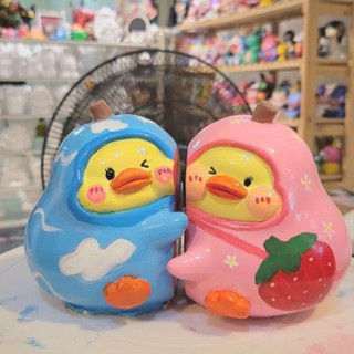   Tặng Kèm Tượng Mini  Tượng Tô Màu thạch cao CẶP ĐÔI  Đáng Yêu 