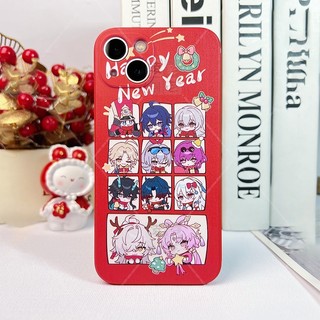 Ốp Honkai Star Rail New Year Điện Thoại Họa Tiết honkai Cho iphone 15 14 13 12 11 pro promax x xs xsmax xr 7 8 plus