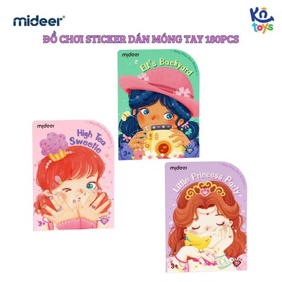 Đồ Chơi Dán Móng Tay Cho Bé Gái - Mideer Bling Bling Nail Stickers