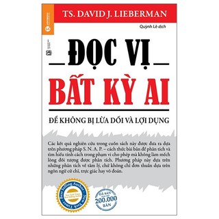 Sách Đọc Vị Bất Kỳ Ai (đẹp)