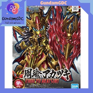 Mô Hình Lắp Ráp SD Tam Quốc ZHOU YU AKATSUKI Bandai 23 Chu Du 4573102582089
