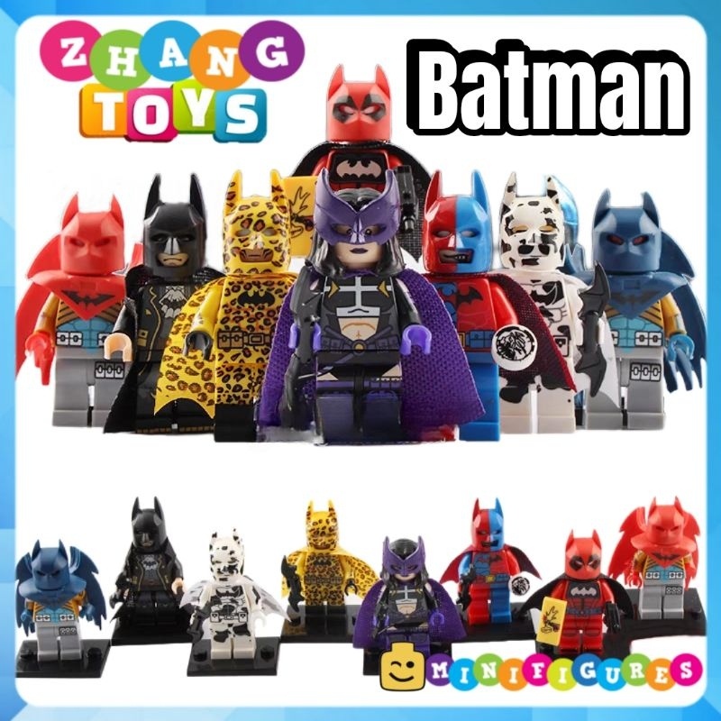 Mô hình nhân vật Azrael Batman Huntress Two Face WM6027 Zhang Brick Shop