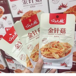 Nấm kim châm sốt cay