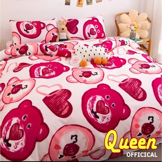 Bộ chăn ga gối, ga giường cotton poly set 4 món cute m2, m4, m6, m8, 2m2, miễn phí bo chun drap giường
