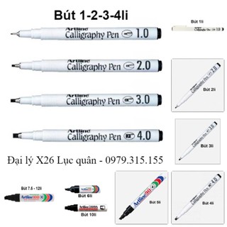 Bút vẽ tham mưu kế hoạch 1-2-3-4-5-6-7.5-10-12li
