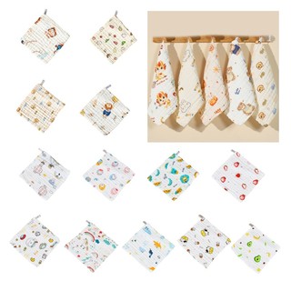 Biển Mềm Mại Thấm Hút Cho Bé 6 Lớp Yếm Cotton Sơ Sinh Cho Bé Khăn Lau Đa Năng Khăn Tay Gạc Cho Bé Trai Bé Gái