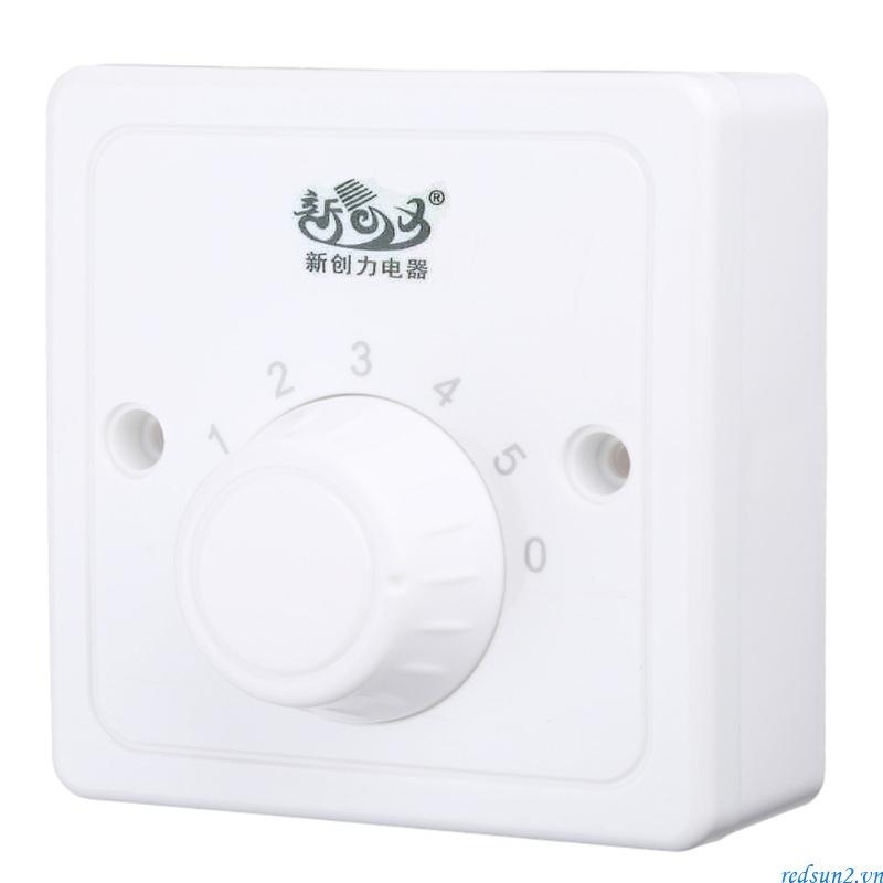 Công Tắc Điều Khiển Tốc Độ Quạt 5 Số redsun2