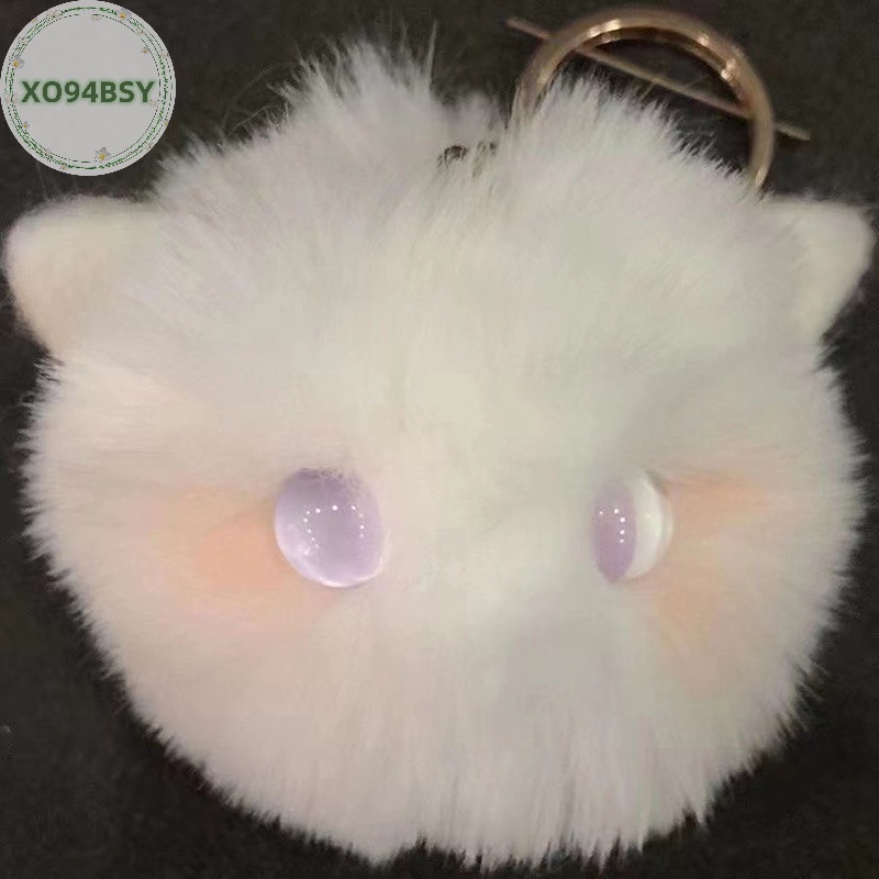 Xo94bsy 8cm Móc Khóa Hình Mèo Nhồi Bông Đáng Yêu Dành Cho Bé Gái vn