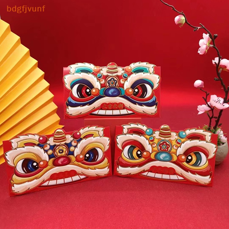Bdgf Set 6 Bao Lì Xì Đỏ May Mắn Màu Vàng Đồng Sáng Tạo Trang Trí Năm Mới vn