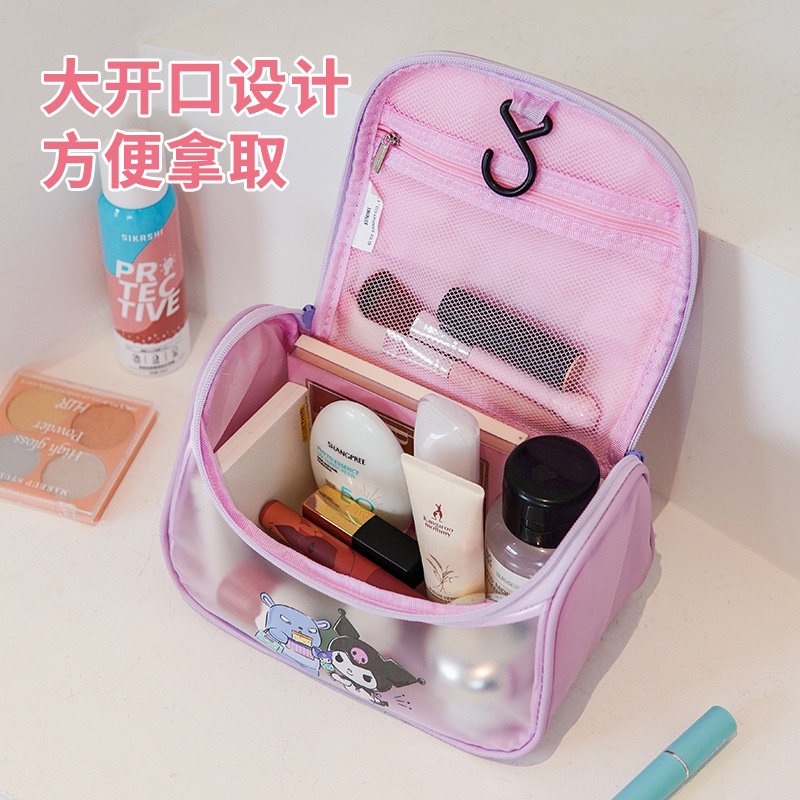 Túi Đựng Mỹ Phẩm sanrio 18cm Kích Thước Nhỏ Gọn Phong Cách hellokitty mymelody Vệ Sinh Cá Nhân